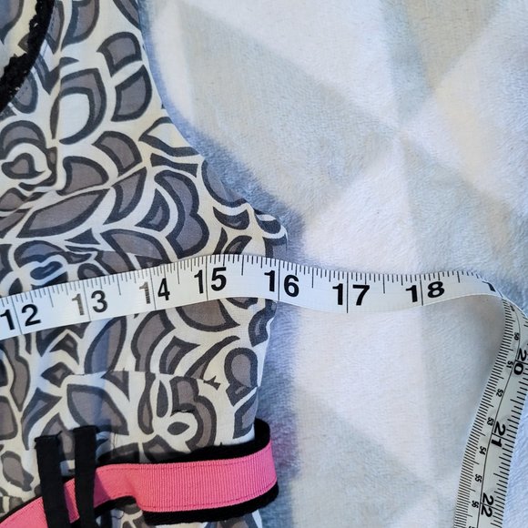 DOLCEZZA Feminine Floral Dress, Boho Cotton Designer Sundress, Size S - Picture 8 of 8